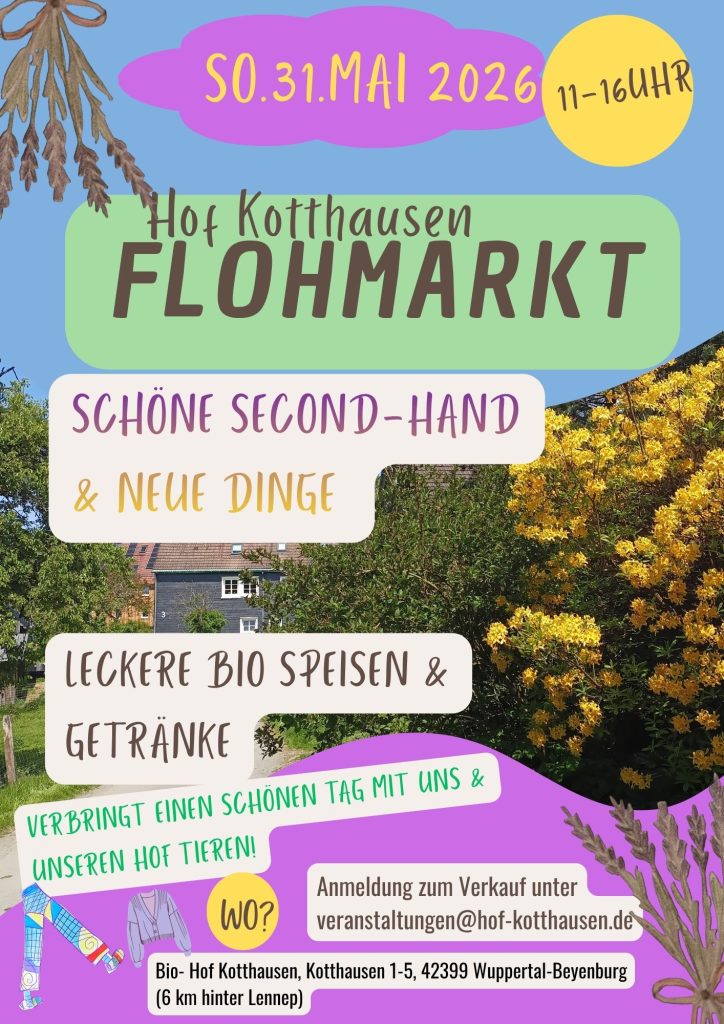 Flohmarkt Plakat